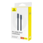 Kép 8/9 - Baseus Flash gyorstöltő kábel USB-C, 240W, 1m (fekete)
