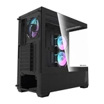 Kép 6/7 - Darkflash DS900 AIR computer case (black) + 6 ARGB fans