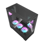 Kép 7/7 - Darkflash DS900 AIR computer case (black) + 6 ARGB fans