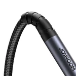 Kép 3/6 - Joyroom SY-A09 AUX extension cable 3.5mm mini jack female to 3.5mm mini jack male, braided, 1.2m (black)