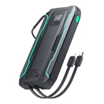 Kép 1/7 - Powerbank Joyroom JR-L017 10000mAh, 22.5W, Lightning + USB-C kábellel (fekete)