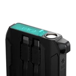 Kép 7/7 - Powerbank Joyroom JR-L017 10000mAh, 22.5W, Lightning + USB-C kábellel (fekete)