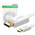 Kép 3/3 - UGREEN Display Port - USB-C kábel, 1,5m (fehér)