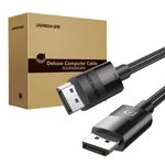 Kép 3/3 - UGREEN 80390 Display Port 1.4 fonott kábel 2x dugó, 1m