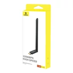 Kép 7/9 - Baseus FastJoy 150 Mbps WiFi adapter antennával (fekete)