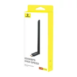 Kép 6/9 - Baseus FastJoy WiFi Adapter antennával 650Mbps (fekete)