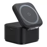 Kép 4/9 - 2in1 Magnetic Wireless Charger Baseus MagPro 25W (Black)