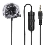 Kép 1/2 - Microphone with a clip PULUZ 3.5mm Jack 6m