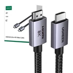 Kép 2/2 - UGREEN HD171 HDMI apa-apa (v2.1) kábel, 1m (fekete)