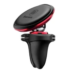 Kép 3/8 - Car Mount Holder Baseus Magnetic Air Vent Red OS