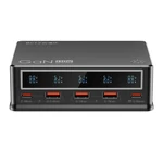 Kép 2/2 - BlitzWolf BW-i9 asztali töltő, 110W, PD, 3xUSB-A, 2xUSB-C (fekete)