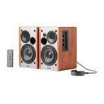Kép 2/7 - Edifier R1280T 2.0 hangszórók WiiM Minivel (barna)