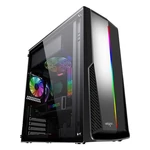 Kép 1/5 - Aigo RAINBOW 6 computer case (black)