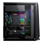 Kép 4/5 - Aigo RAINBOW 6 computer case (black)