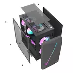 Kép 9/9 - Computer case Aigo AL390 + RGB fan (black)