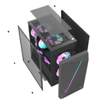 Kép 9/9 - Computer case Aigo AL390 + RGB fan (black)