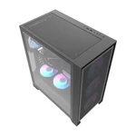 Kép 8/10 - Computer case Darkflash DRX70 MESH + 4 RGB fans (black)