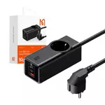 Kép 4/4 - Power Strip GaN McDodo CH-4620 EU 70W, 2x USB-C, 1x USB (black)