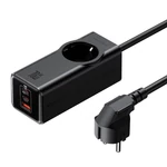 Kép 1/4 - Power Strip GaN McDodo CH-4620 EU 70W, 2x USB-C, 1x USB (fekete)