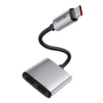 Kép 2/3 - 2in1 audio adapter Mcdodo CA-5570 2in1 USB-C 2x USB-C-re