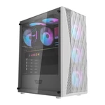 Kép 1/11 - Darkflash DK352 Mesh számítógépház (fehér)