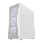 Kép 2/11 - Darkflash DK352 Mesh számítógépház (fehér)