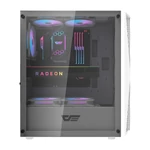 Kép 6/11 - Darkflash DK352 Mesh számítógépház (fehér)
