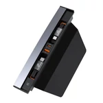 Kép 6/9 - Hub Baseus T-Space with USB-C to USB-C cables for Tesla Cars (black)