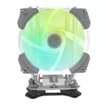 Kép 4/7 - Darkflash S21 ARGB CPU active cooling (white)