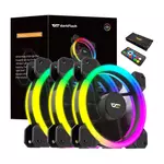 Kép 4/4 - Darkflash DR11 3in1 ARGB Computer fan set