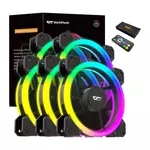 Kép 4/4 - Darkflash DR11 5in1 ARGB Computer fan set