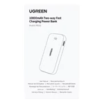 Kép 8/9 - UGREEN Nexode PB502 powerbank, 10000mAh, USB + USB-C, 30W PD (fekete)