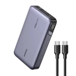 Kép 2/6 - UGREEN PB720 powerbank 20000mAh, USB + 2x USB-C, 100W PD (szürke)