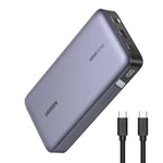 Kép 1/3 - UGREEN PB205 powerbank 25000mAh, USB + 2x USB-C, 145W PD (szürke)