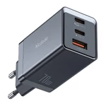 Kép 2/4 - GaN Mcdodo CH-1543 network charger, 2x USB-C, 1x USB, 67W + USB-C to USB-C 2m cable (black)