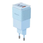 Kép 2/5 - GaN 67W-os hálózati töltő Mcdodo CH-1503 2x USB-C, USB-A (kék)