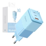 Kép 5/5 - GaN 67W-os hálózati töltő Mcdodo CH-1503 2x USB-C, USB-A (kék)