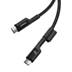 Kép 4/7 - Gyors töltőkábel USB-C-USB-C Baseus Fish-Eye 100W, 1m (fekete)