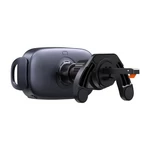 Kép 2/8 - Car holder with inductive charger Baseus LightChaser (Black)