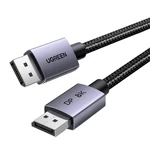 Kép 1/2 - UGREEN DP120 DisplayPort 1.4 kábel, 8K 60Hz, 32,4 Gbps, 1m (fekete)