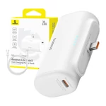 Kép 9/9 - Baseus Compact powerbank, 5000mAh, 20W, USB-C (fehér)