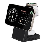 Kép 3/4 - Wireless Charger, INVZI, MGF7B, 3in1, 15W (black)