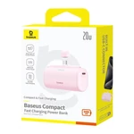 Kép 6/9 - Powerbank Baseus Compact USB-C 5000mAh, 20W (pink)