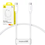 Kép 8/8 - gyors töltőkábel Baseus Superior 2 USB-C USB-C 240W, 1,8m (fehér)