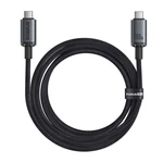 Kép 4/9 - Fast Charging Cable Baseus Crystal Shine USB-C to USB-C 100W, 1,5m, 20Gb (black)