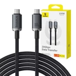 Kép 9/9 - Fast Charging Cable Baseus Crystal Shine USB-C to USB-C 100W, 1,5m, 20Gb (black)