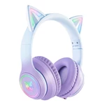 Kép 5/6 - ONIKUMA B90 Gaming headset (kék/lila)