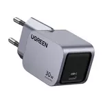 Kép 2/3 - Ugreen Nexode Pro 30W wall charger, USB-C (gray)