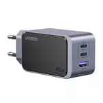 Kép 1/2 - Ugreen Nexode Air 65W wall charger, USB + 2x USB-C (gray)