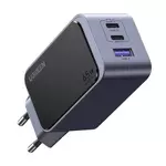 Kép 2/2 - Ugreen Nexode Air 65W wall charger, USB + 2x USB-C (gray)